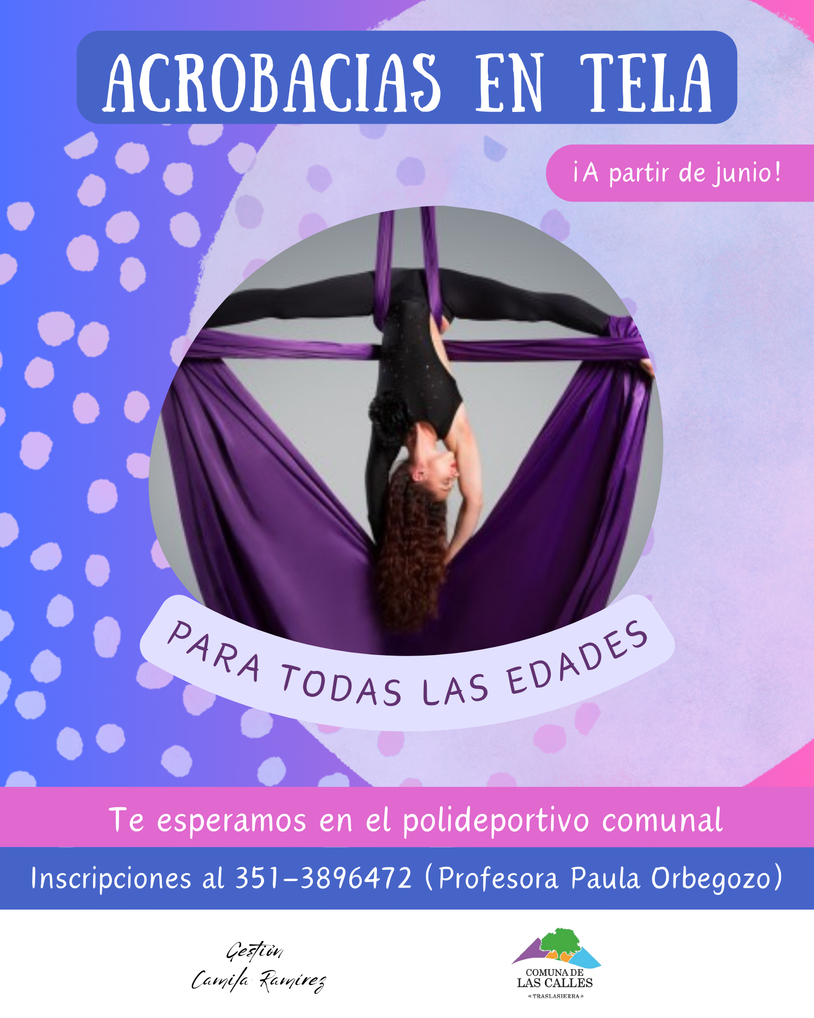 ACROBACIAS EN TELAS